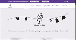 Desktop Screenshot of clothedbyfaith.org